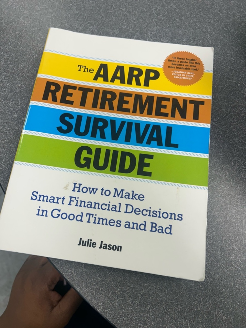 AARP Retirement Survival Guide – Colorful Stripe Cover